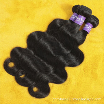 Full Cuticle Aligned Virgin Remy Peruvian 100% Human Hair Bundles With Lace Closure And Frontal
